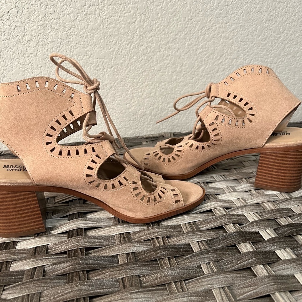 Y2K Mossimo Laceup Heels - Picture 6 of 8